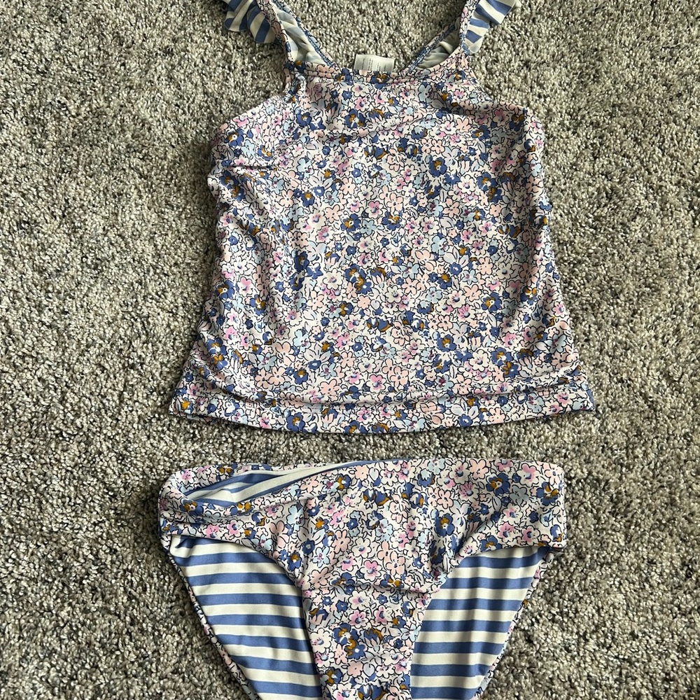 OshKosh B'gosh Floral and Striped Kids Bikini
